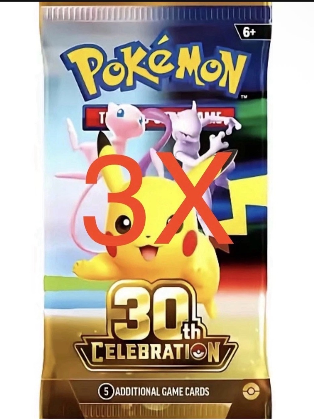 30th Celebration Booster Pack - Yellow Pikachu